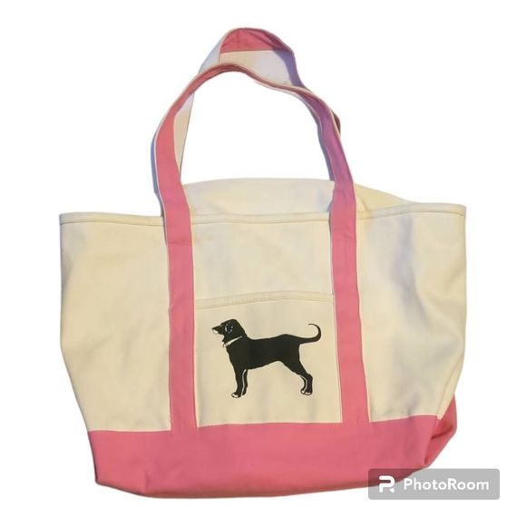 The Black Dog Cat The Black Dog Canvas Tote Bag Marthas Vineyard